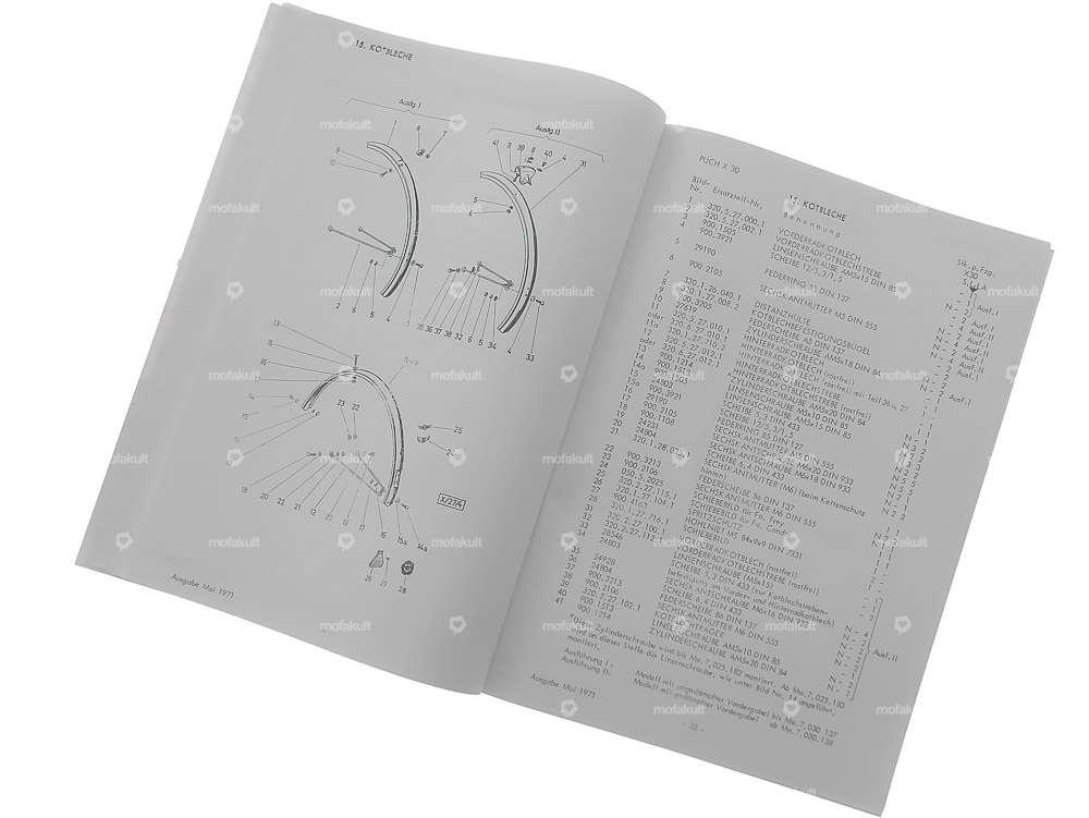Ersatzteilkatalog | Puch X30 S, L, LA (Velux) Carousel Image 5