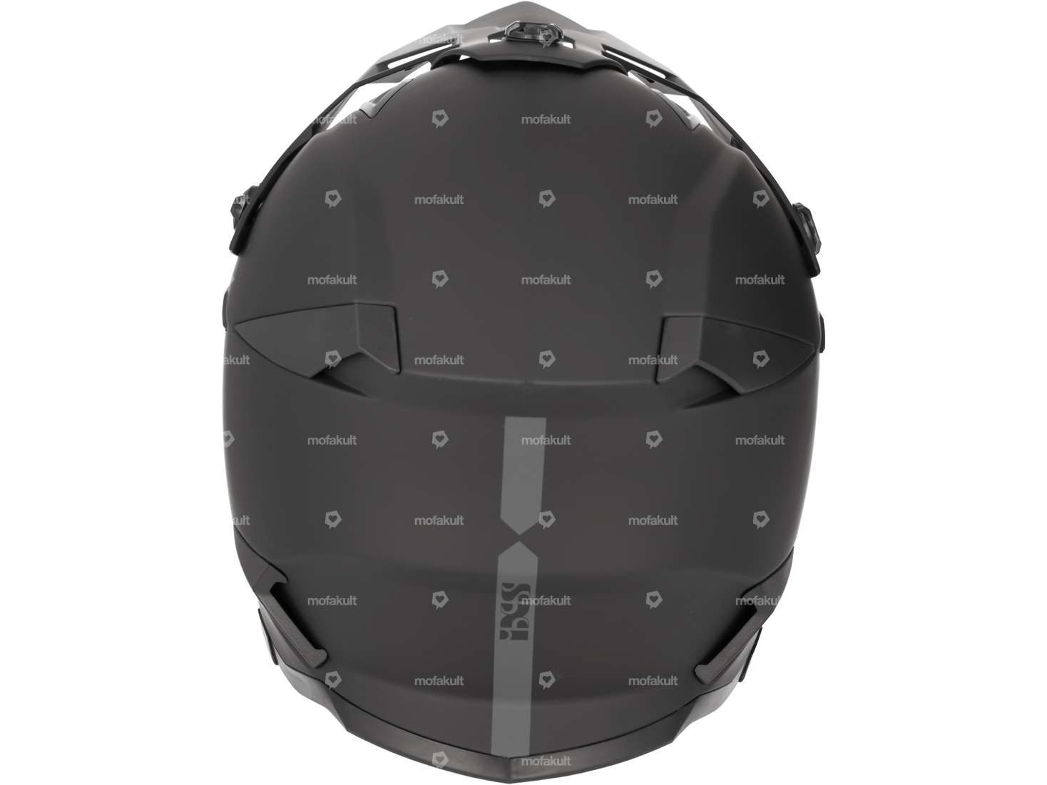 IXS cross helmet black matt (XL) Carousel Image 3