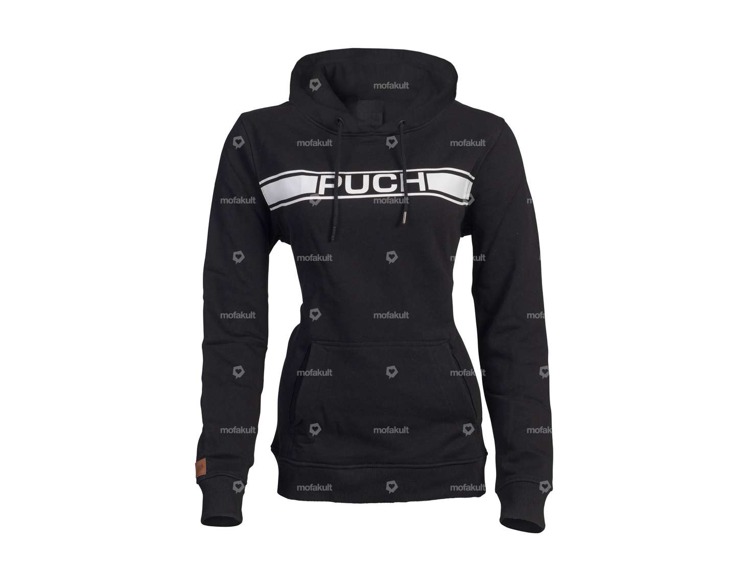 mk-Merch Hoodie «Puch» (XS/<L-XXL) Woman Black Carousel Image 1