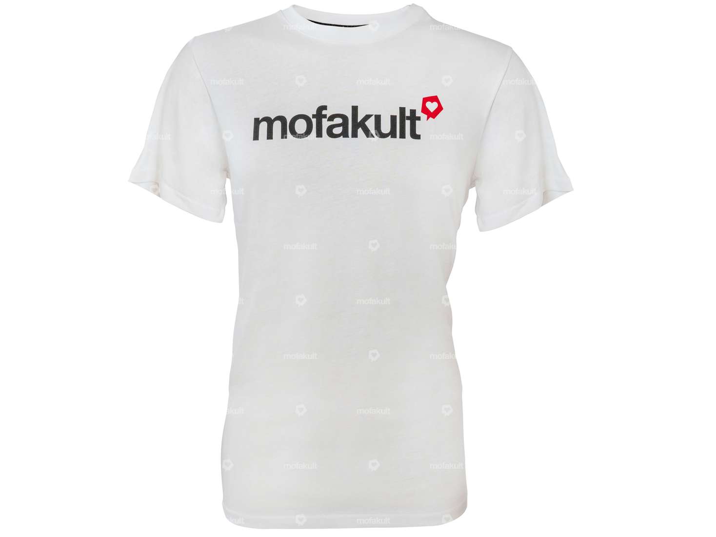 mk-Merch T-Shirt «Herz» (XS-M) Man White Carousel Image 1