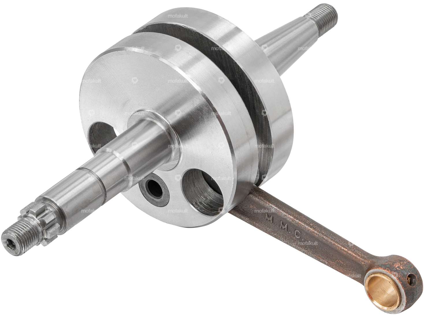 Mazzucchelli crankshaft | Puch MV, VS, MS, DS, Monza, X50 (3 & 4 speed) Carousel Image 1