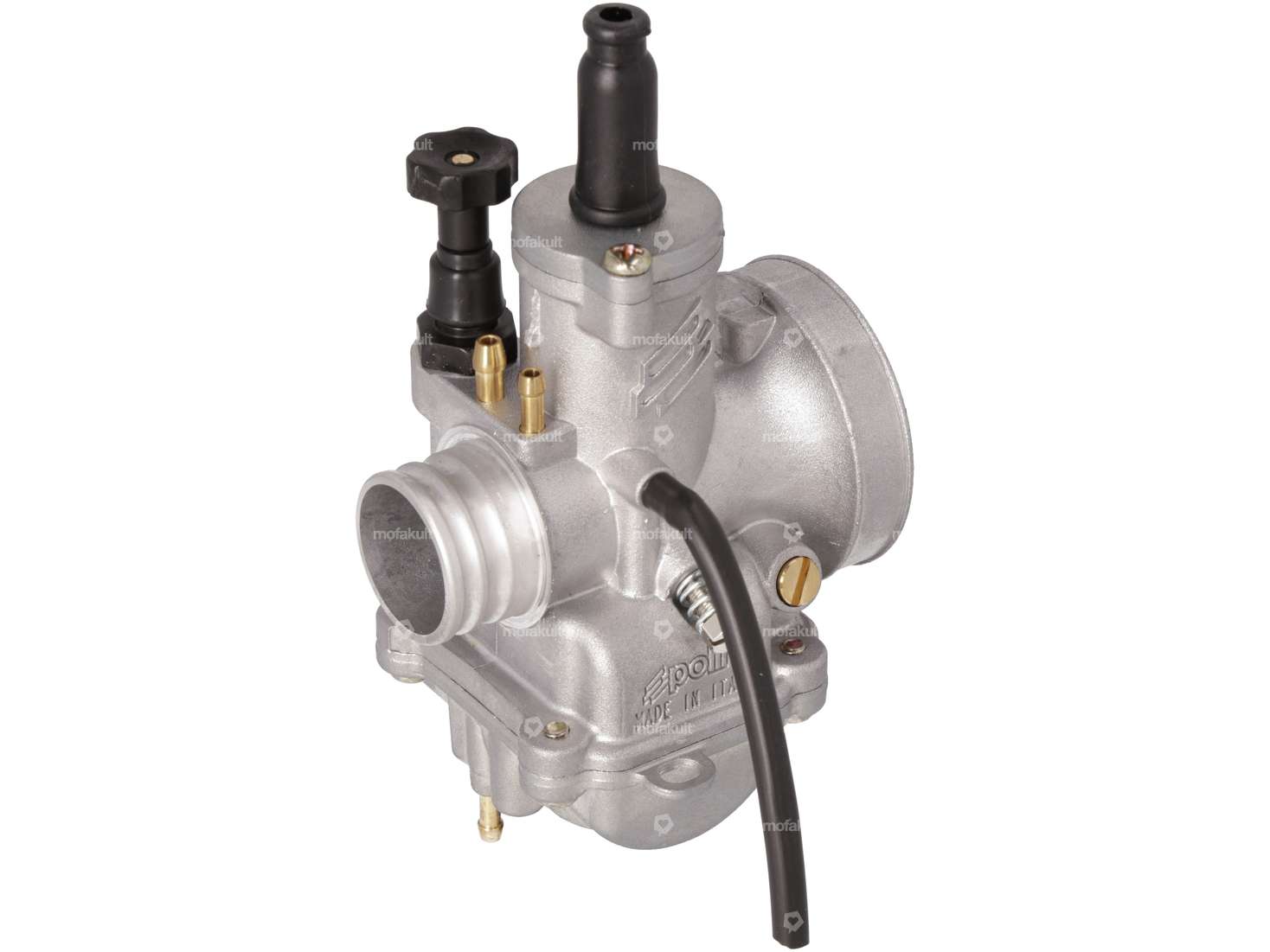 Polini CP 17.5 mm Vergaser (Handchoke) Gummiflansch Carousel Image 3