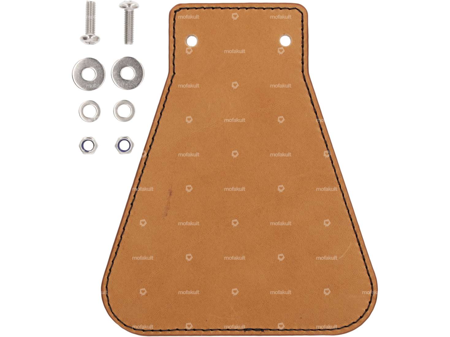 66HEROES Splash guard leather narrow Carousel Image 1