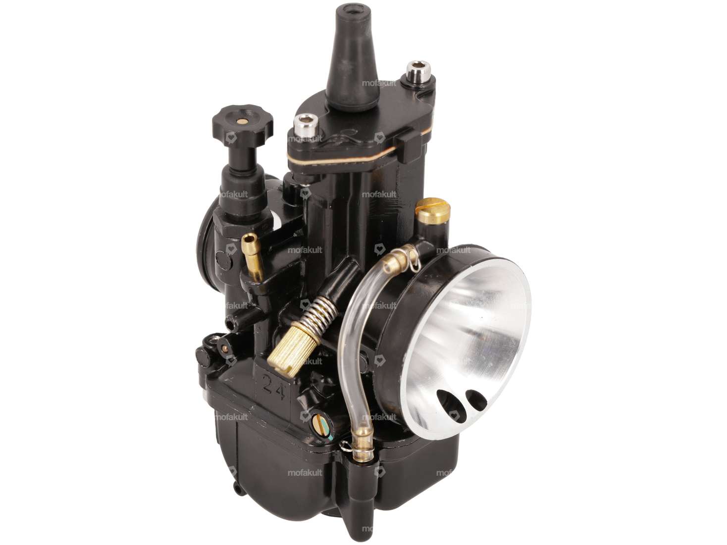 24 mm PWK carburetor Racing black Carousel Image 1