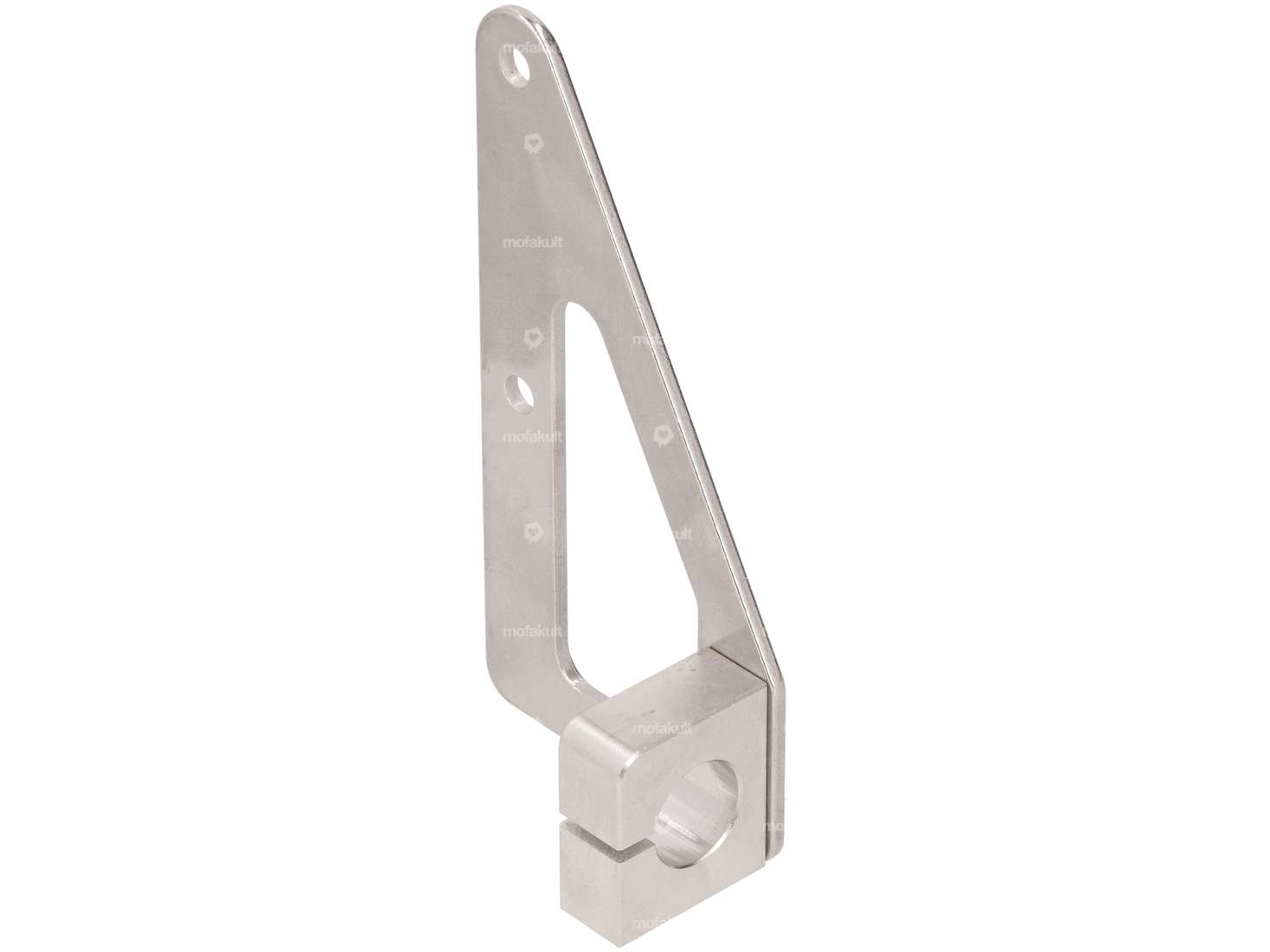 66HEROES License plate holder side right (CH version) Inox Carousel Image 1