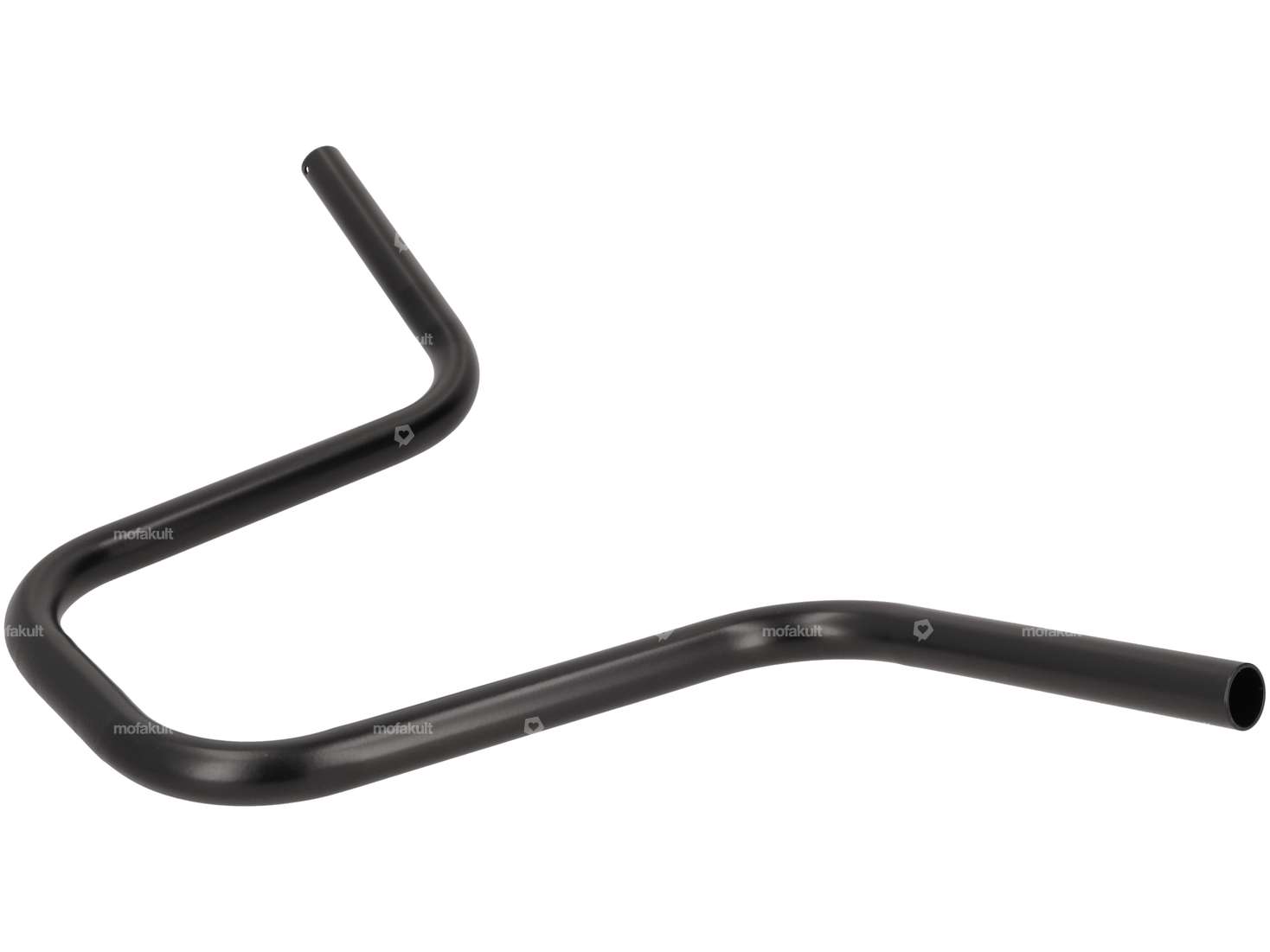 Handlebar fork plate 30 cm curved black Carousel Image 2