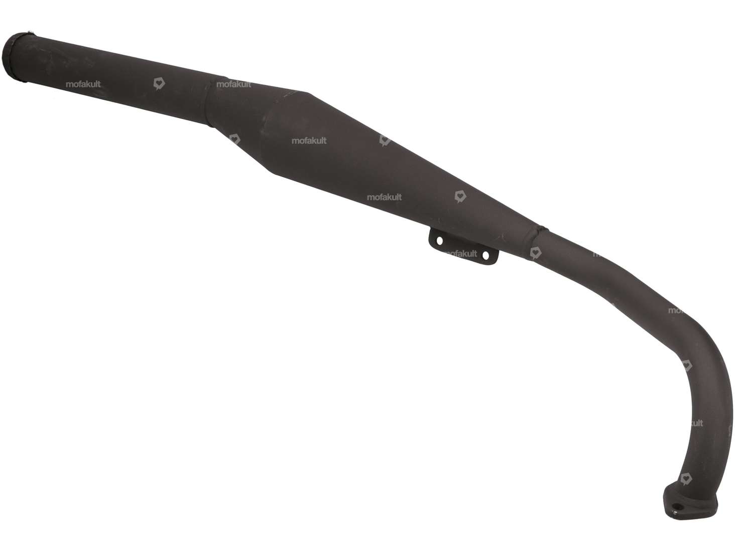 Homoet Auspuff 28 mm «P4» schwarz | Tomos 4L / 4TL Carousel Image 3