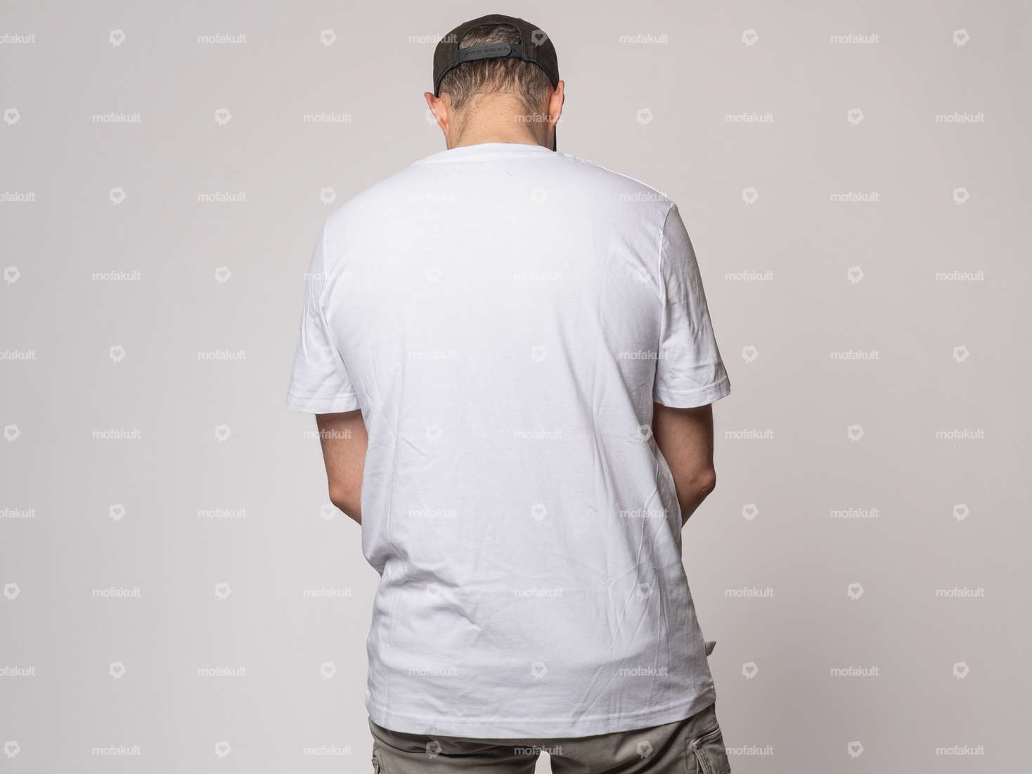 mk-Merch T-Shirt «Herz» UNISEX weiss Carousel Image 3