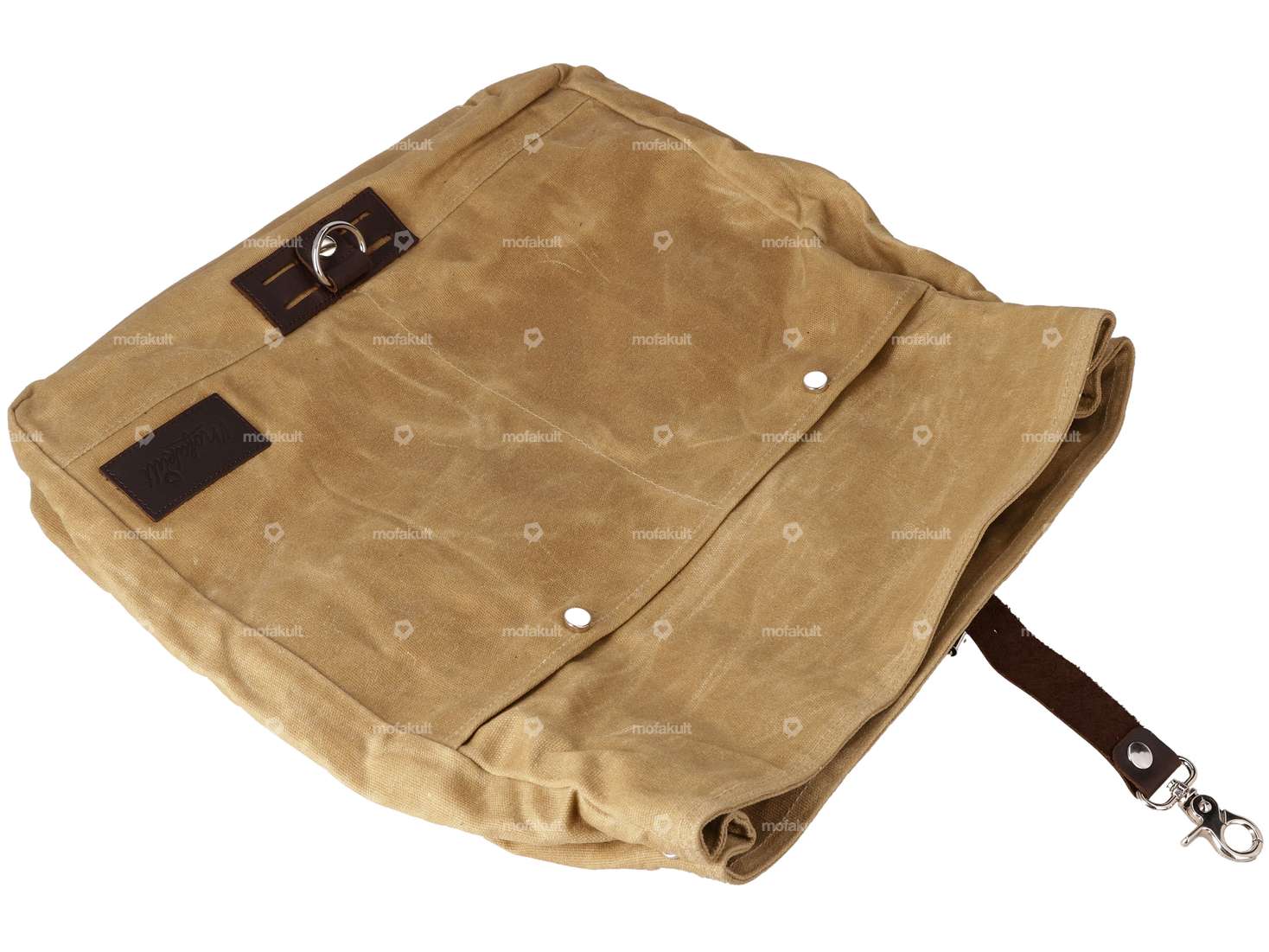 mk-Merch Gepäcktasche «vintage» braun Carousel Image 3