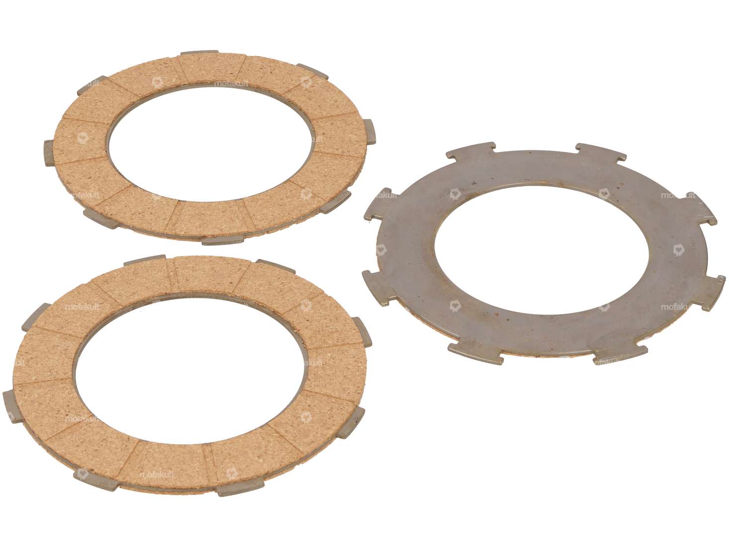 NewFren clutch plates (3 pcs.) | Vespa Largeframe Carousel Image 2