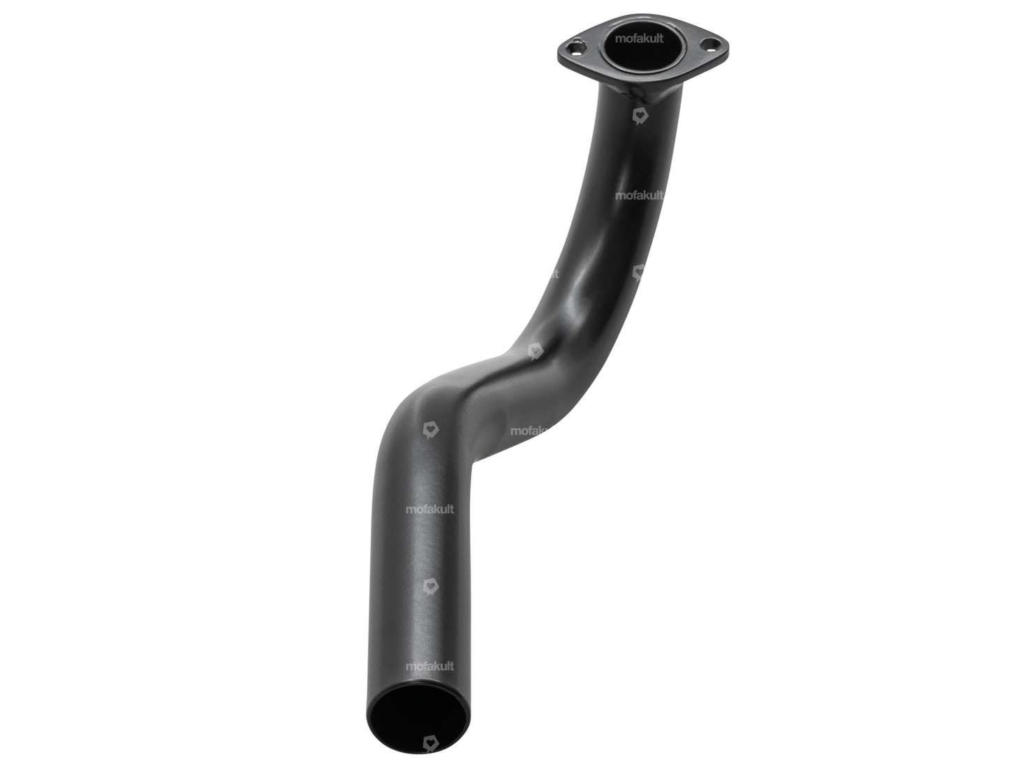 Auspuff Zigarre 28 mm schwarz | Puch Maxi S, N / X30 NS, NL Carousel Image 4