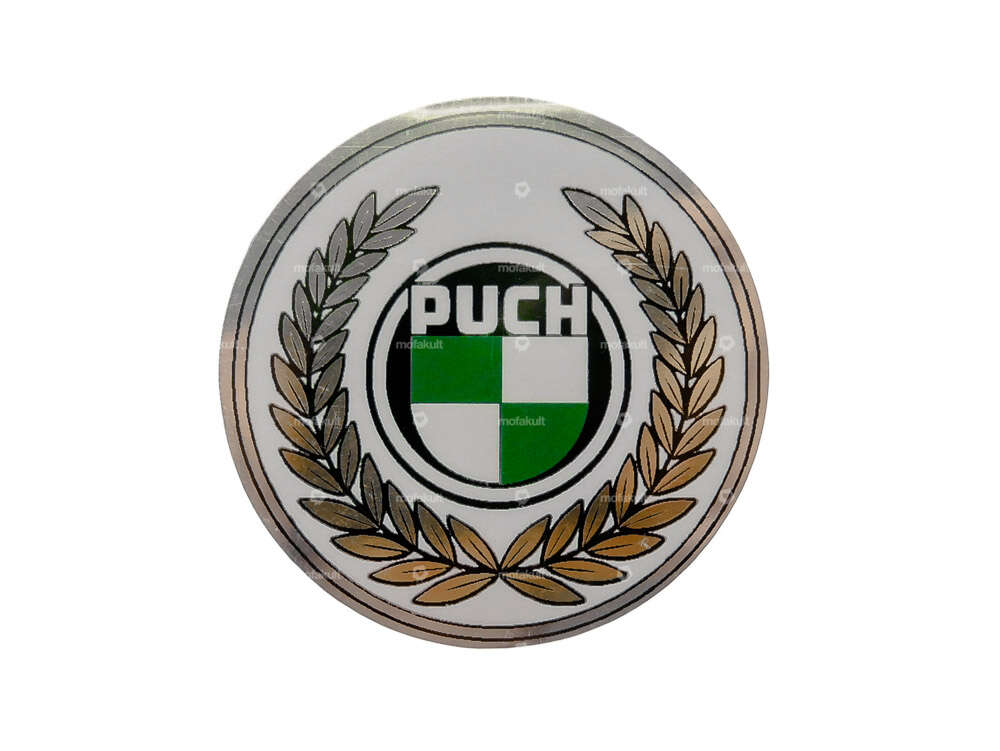 Aufkleber Puch Rosenkranz Ø 52 mm Carousel Image 1