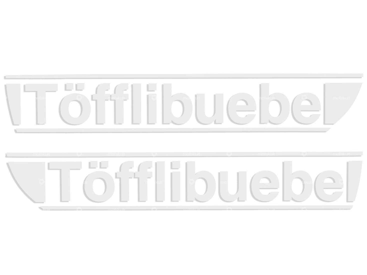 Tankkleber «Töfflibuebe» Puch X30 NS, NG Carousel Image 1