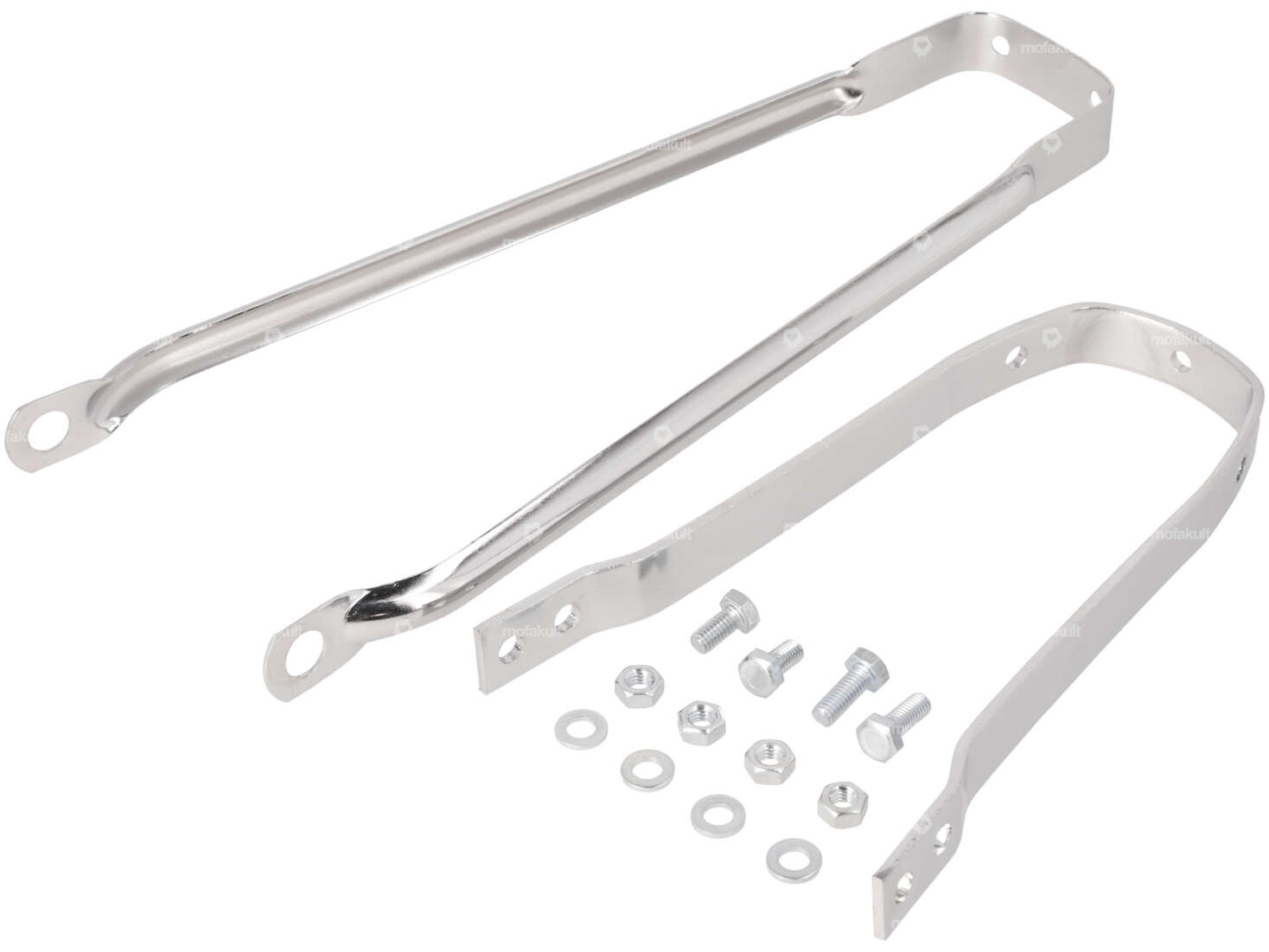 Front mudguard struts chrome | Hercules 621, 623, Prima, Optima Carousel Image 1