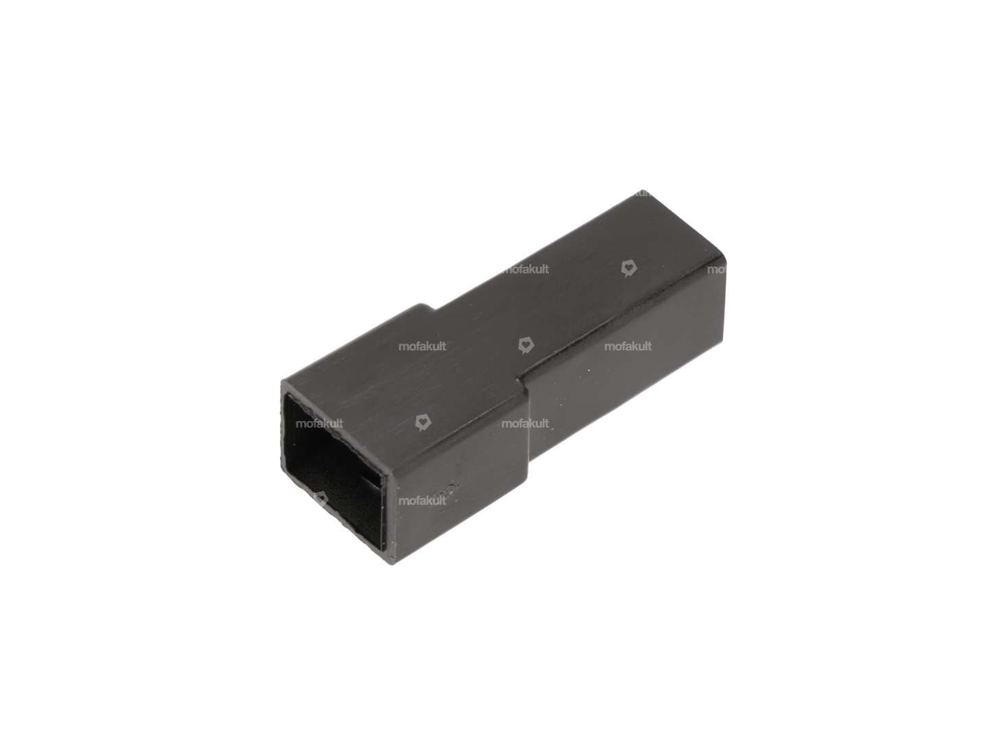 Flachsteckgehäuse 6.3 mm weibl. 1-pol schwarz Carousel Image 1