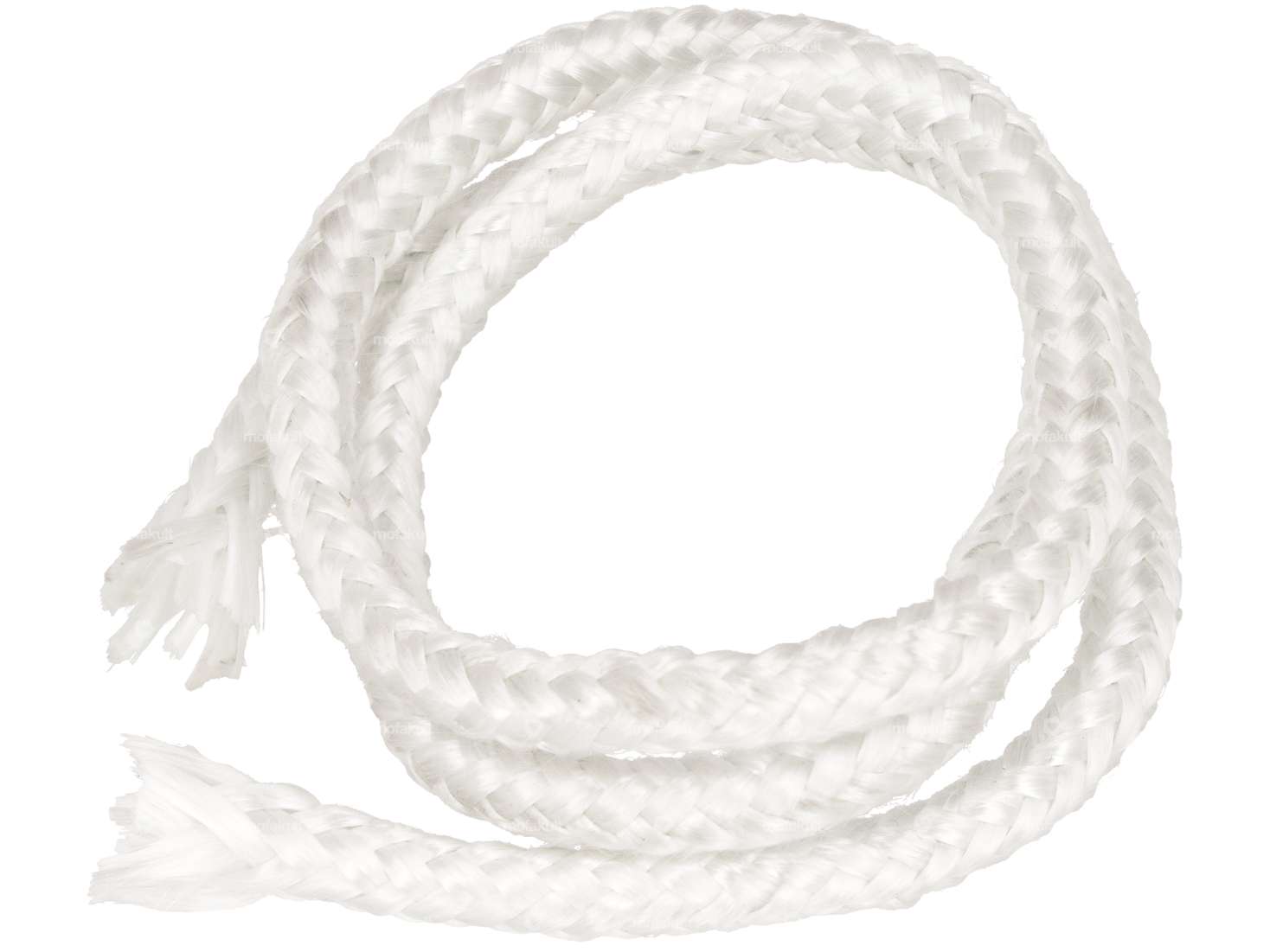 VITCAS Dichtschnur 10 mm Glasfaser fest weiss (per Meter) Carousel Image 1