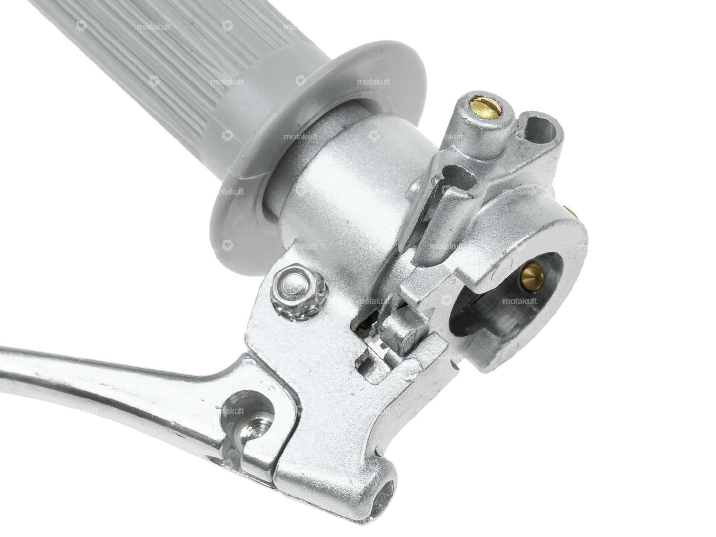 Twist shifter 2-speed silver Carousel Image 3