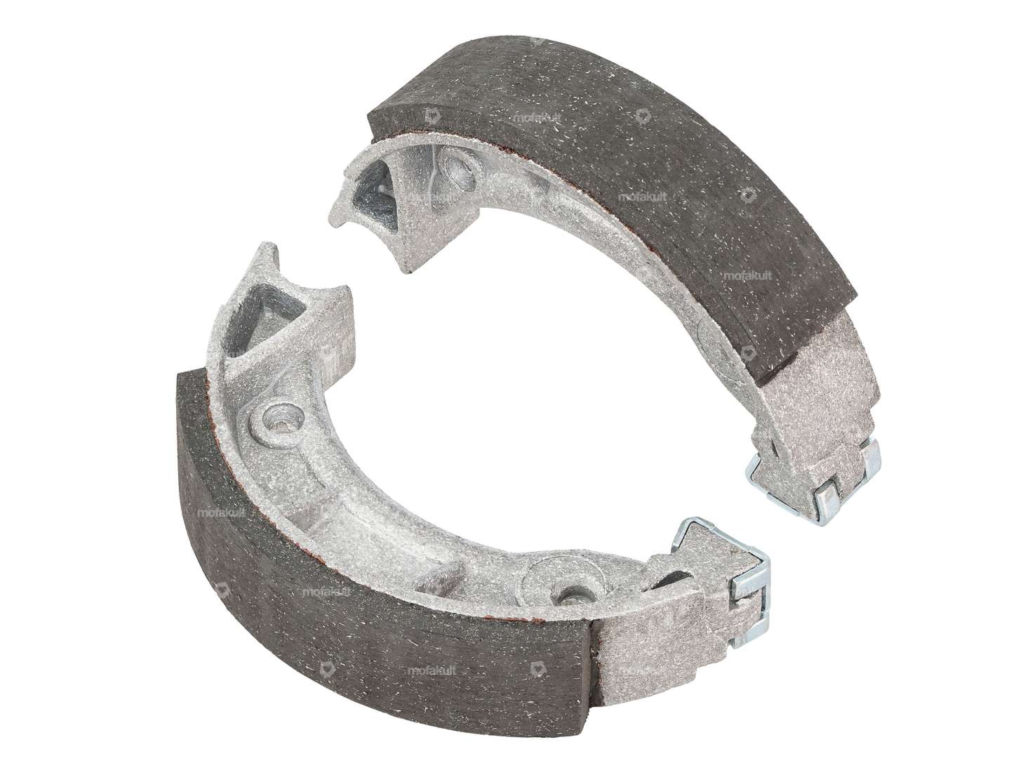 Brake shoes Ø 90 x 18 spoke wheel front | Piaggio Ciao, Bravo, Boxer Carousel Image 2