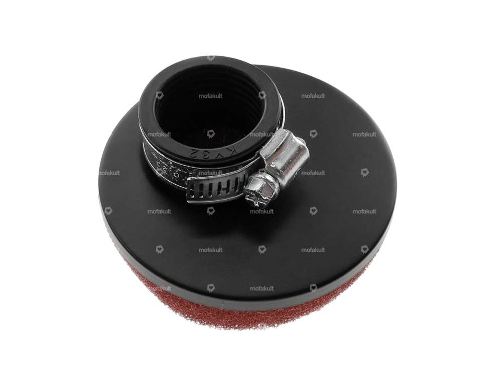 GPO Pilzluftfilter kurz Schaum rot , Dell'Orto PHBG (Ø=32 mm) Carousel Image 2