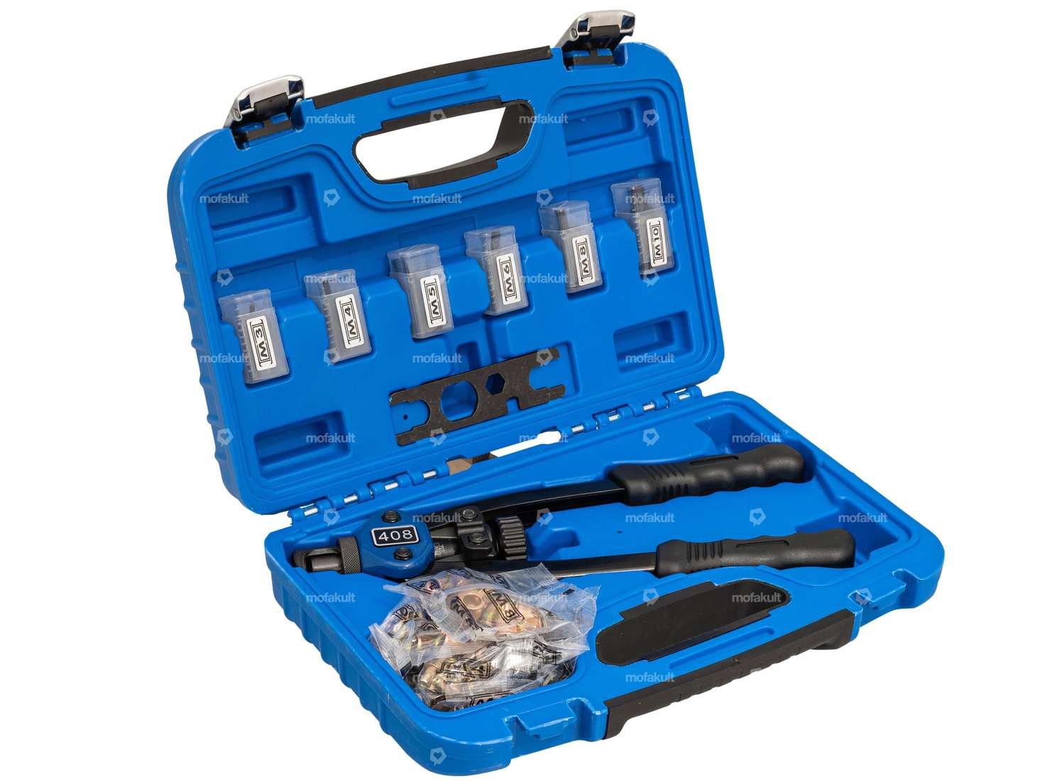 BGS rivet nut pliers set 68 pcs. Carousel Image 2