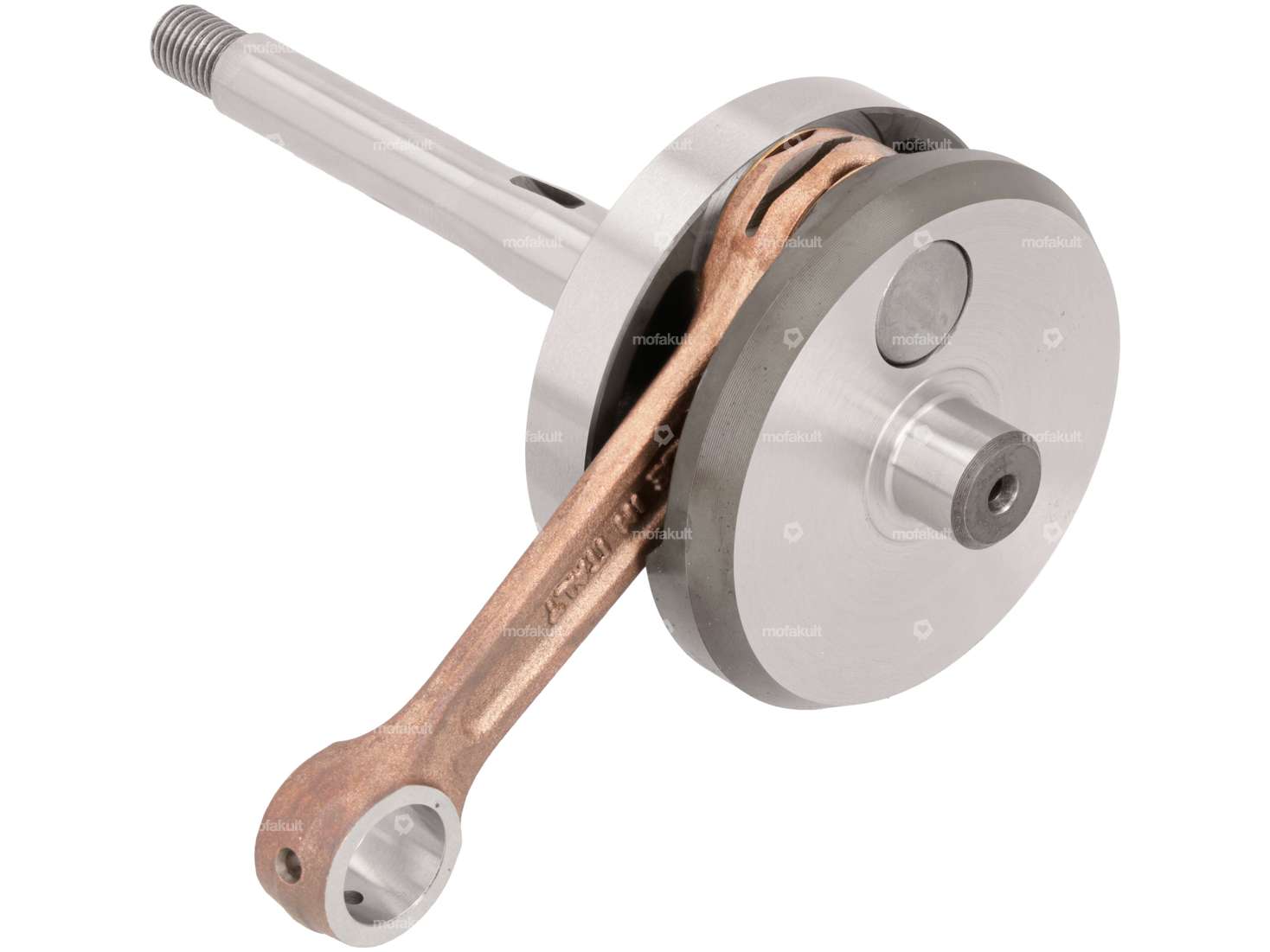 Malossi Kurbelwelle «RHQ Racing» 12 mm KoBo | Piaggio Ciao, SI, Bravo, Boxer Carousel Image 2