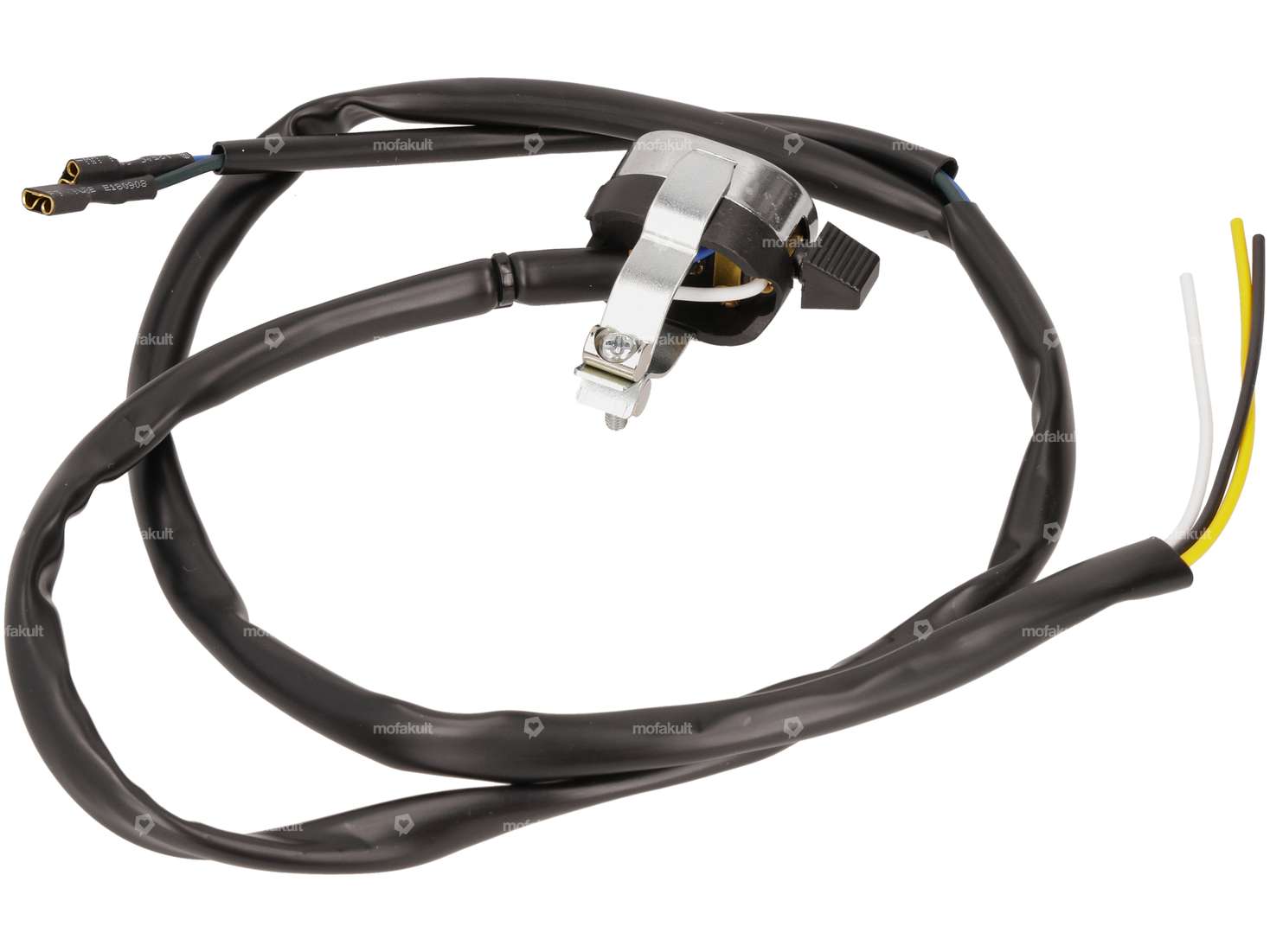 GPO Lichtschalter mit Kabelbaum Basis Ausf. Chrom Carousel Image 2