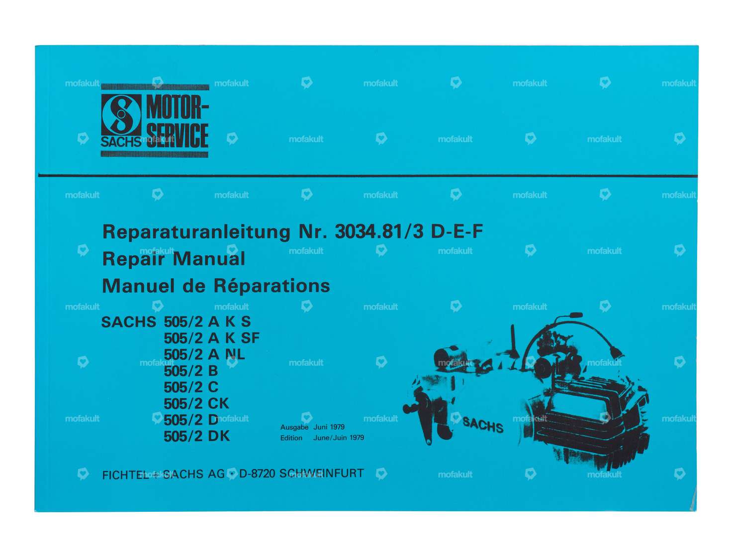 Reparaturanleitung | Sachs 505/2 Carousel Image 1