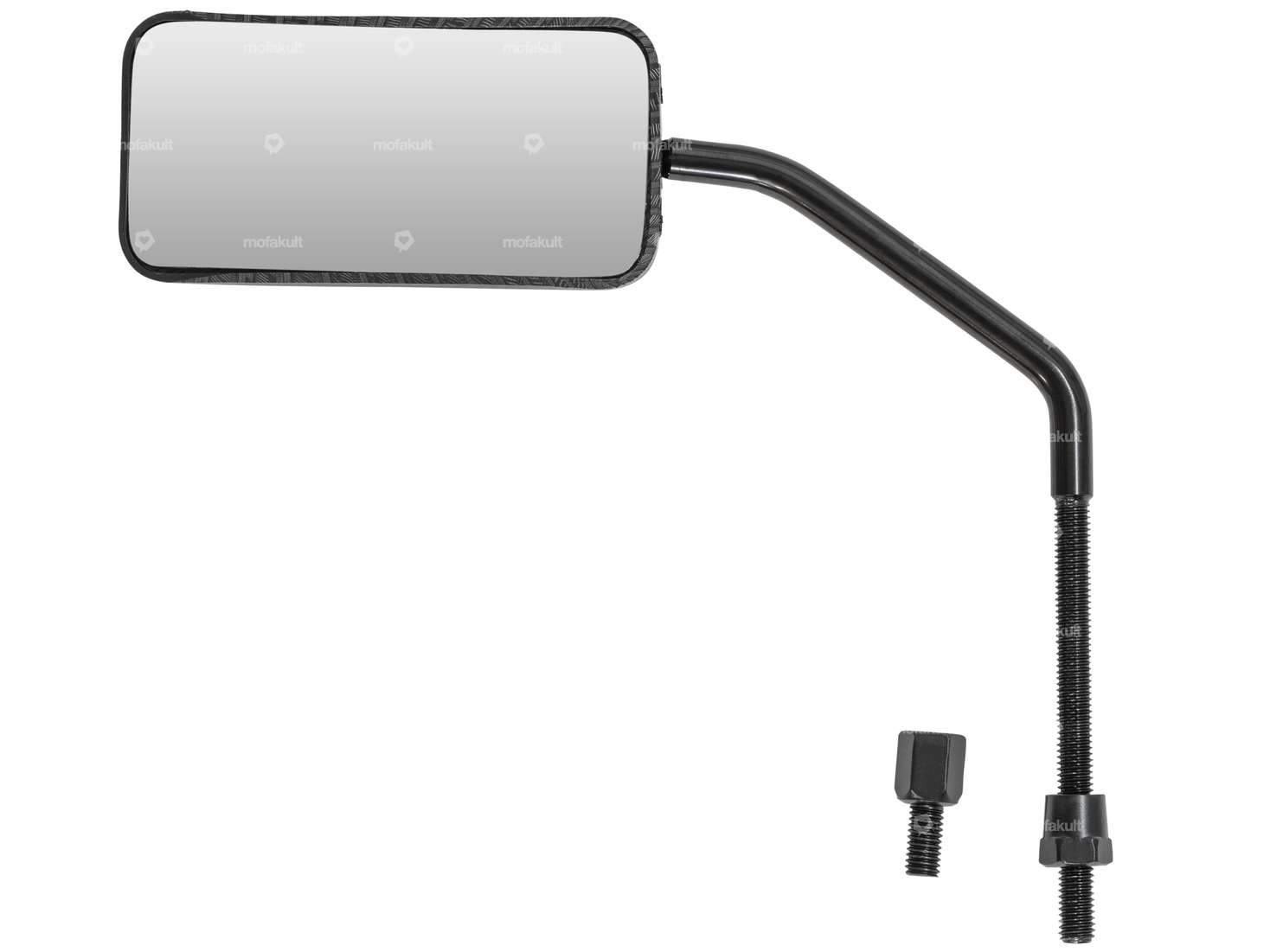 GPO Mirror "F1" Style Carbon matt Carousel Image 1