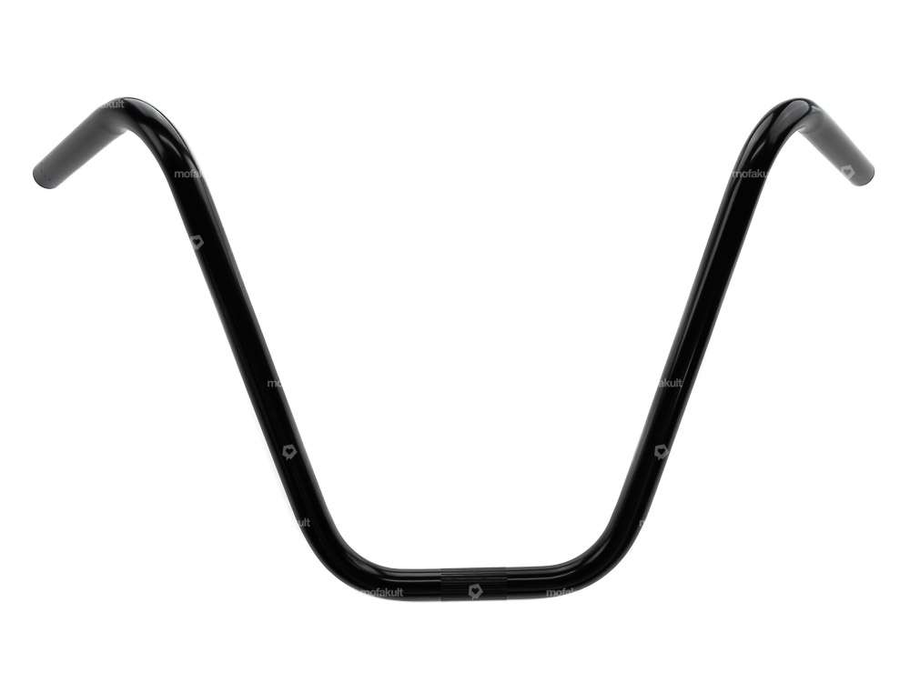 Handlebar fork plate 34 cm chopper black Carousel Image 1