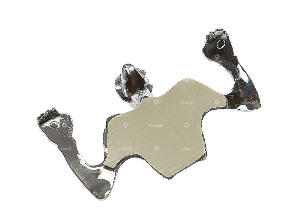 Visor Skull large chrome Carousel Image 4