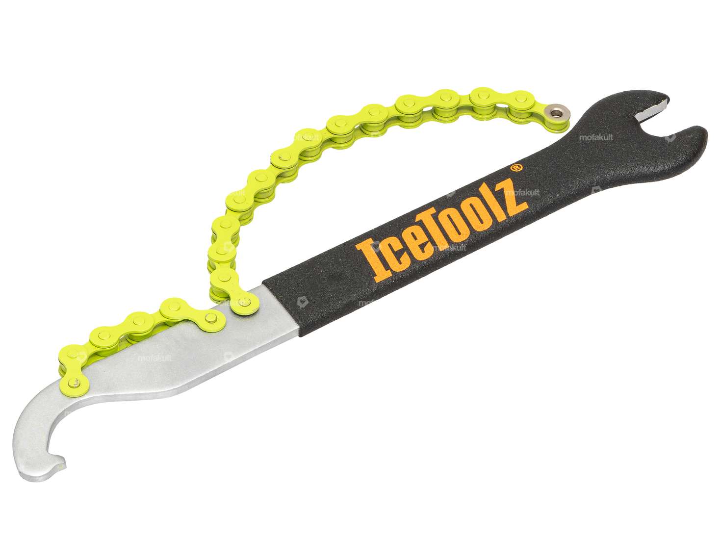 IceToolz combination tool | chain whip, hook wrench, pedal wrench Carousel Image 1