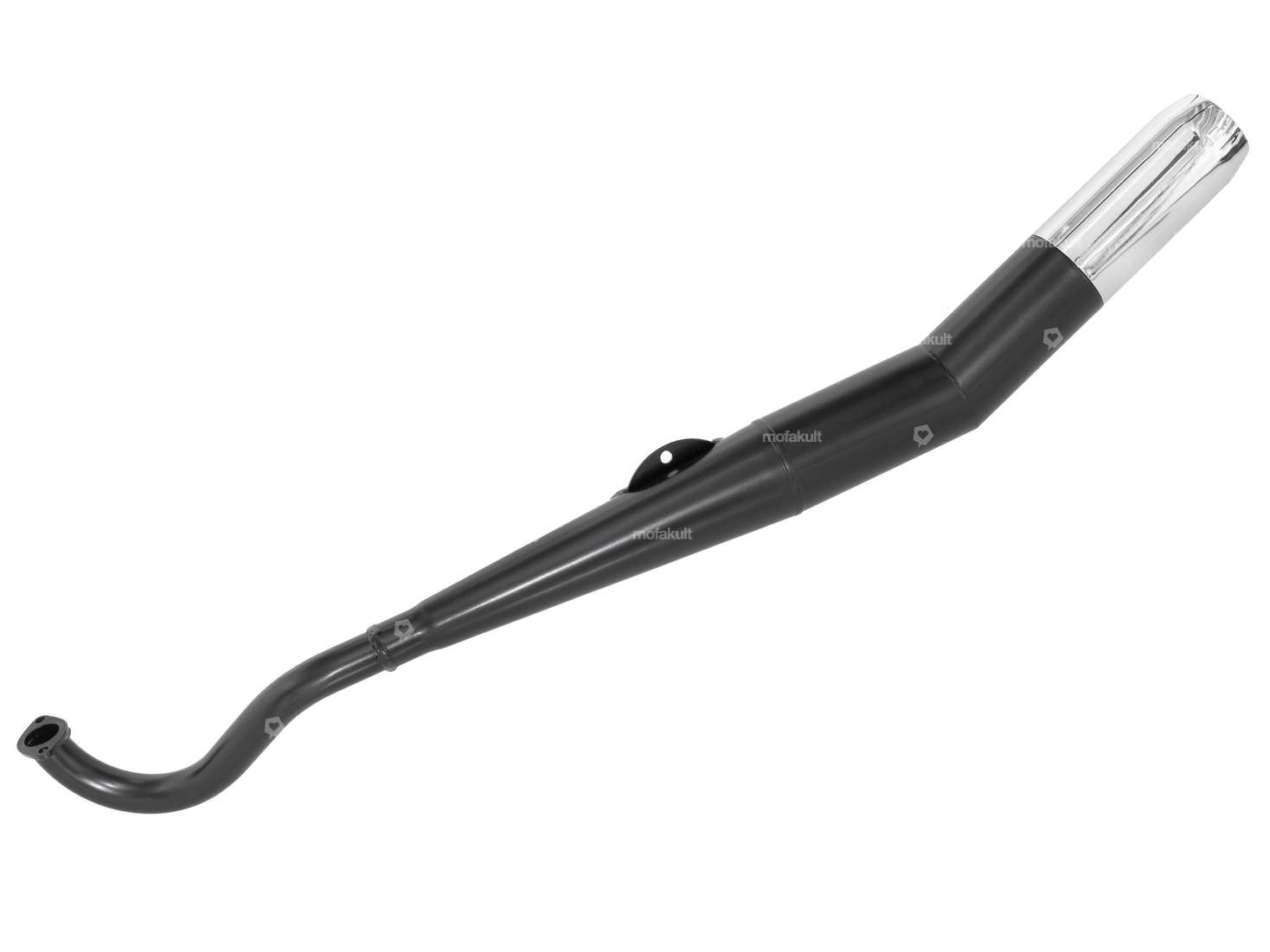 HOMOET Auspuff RS schwarz / Chrom | Puch Carousel Image 1