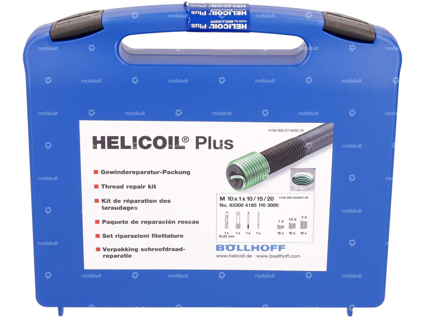 HeliCoil thread repair set M10x1 (professional tool) Carousel Image 1