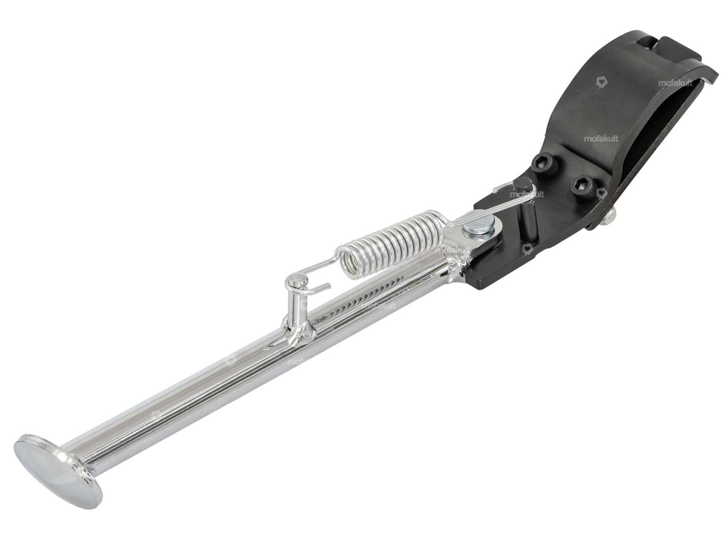 Side stand chrome (solid) | Puch Maxi S, N, P1 / Supermaxi LG1, LG2 / X30 NS, NL, NG, N-2AH Carousel Image 1