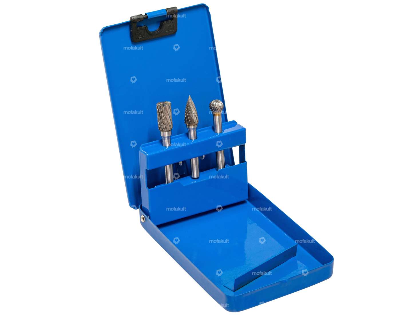 BGS Fräser-Set Hartmetall 3-tlg. (Aufnahme 6 mm) Carousel Image 1