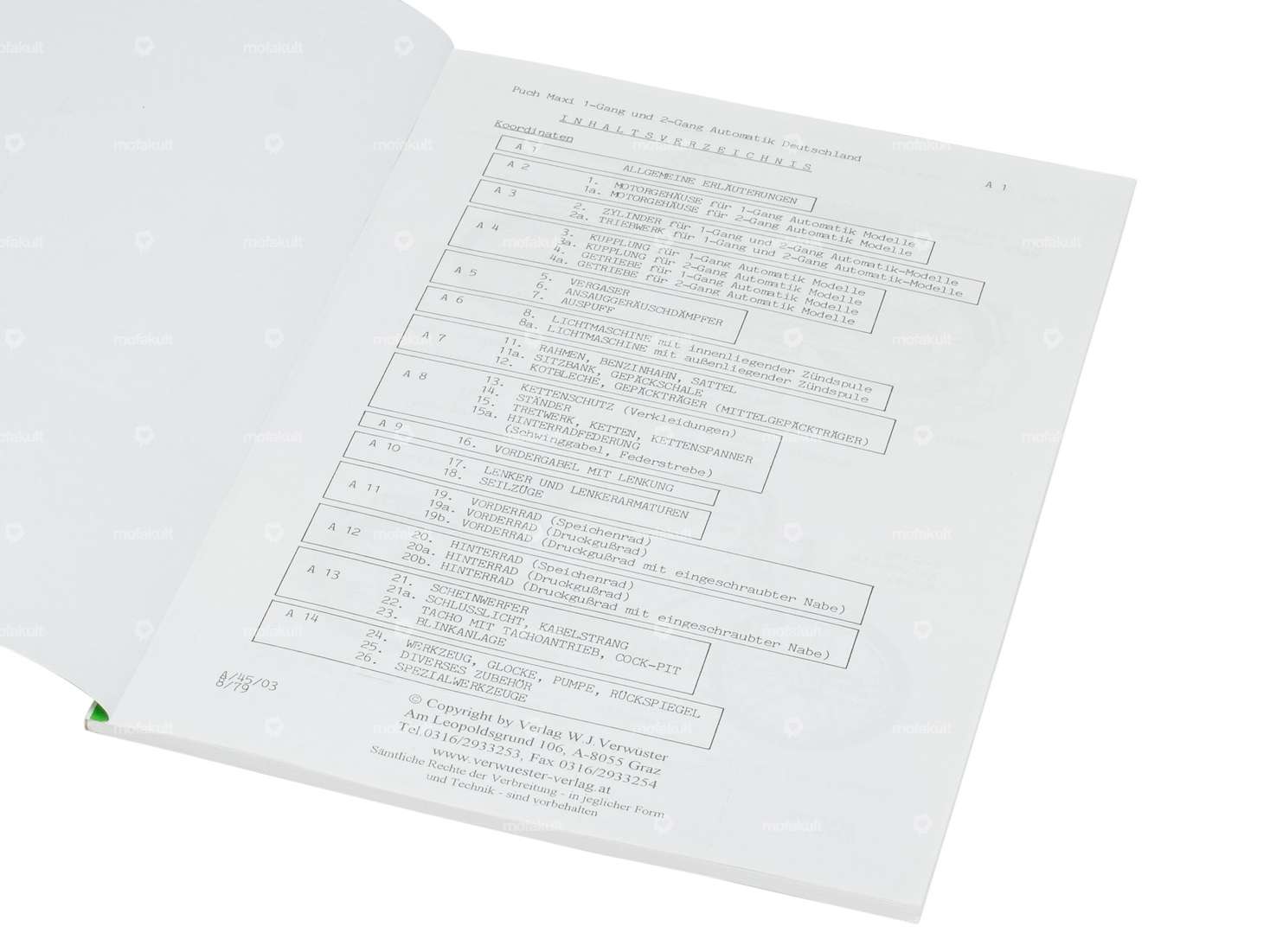 Spare parts catalog | Puch Maxi N, S, S-Sport, SL (DE) Carousel Image 2