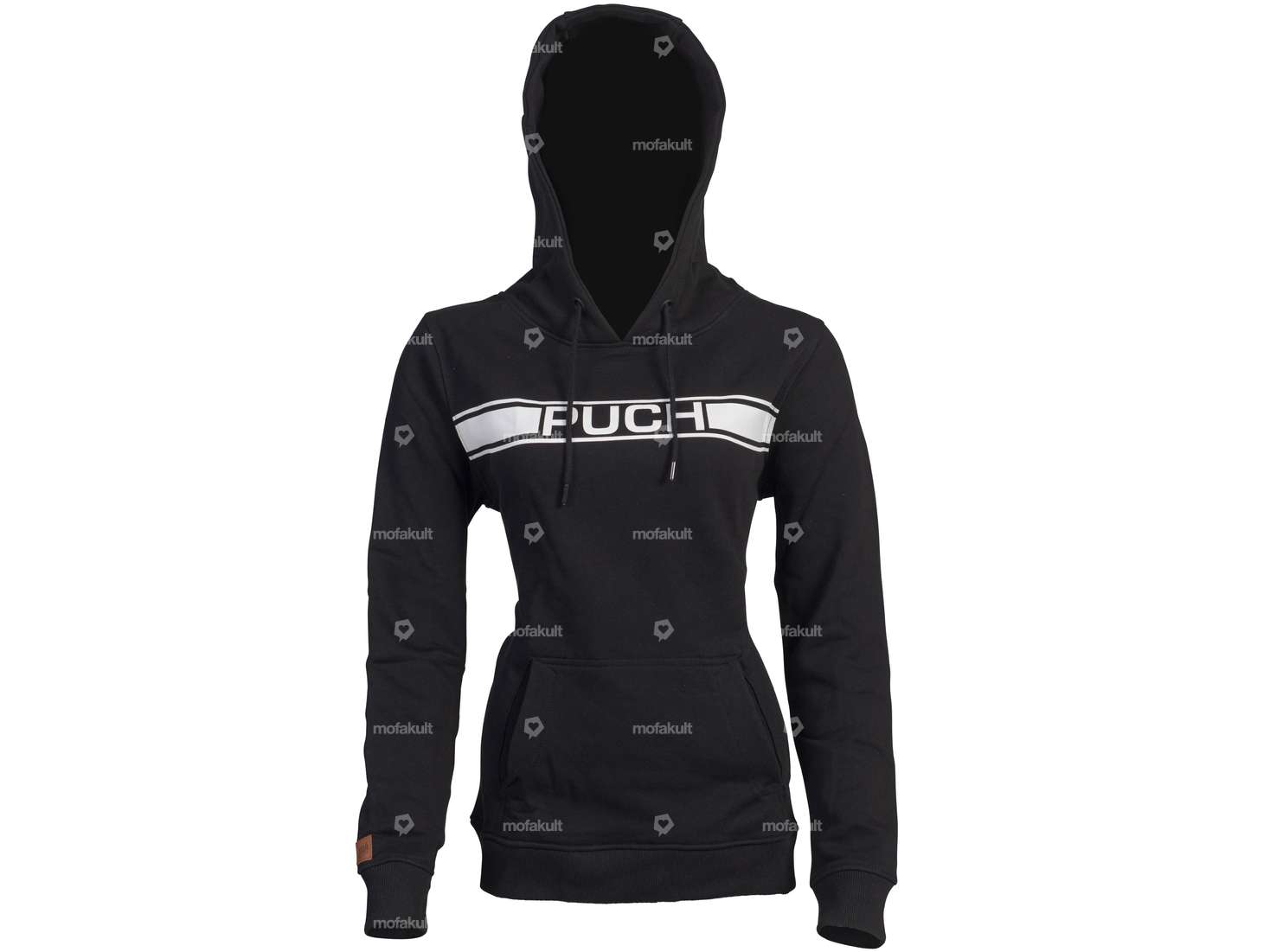 mk-Merch Hoodie «Puch» (XS/<L-XXL) Woman Black Carousel Image 2