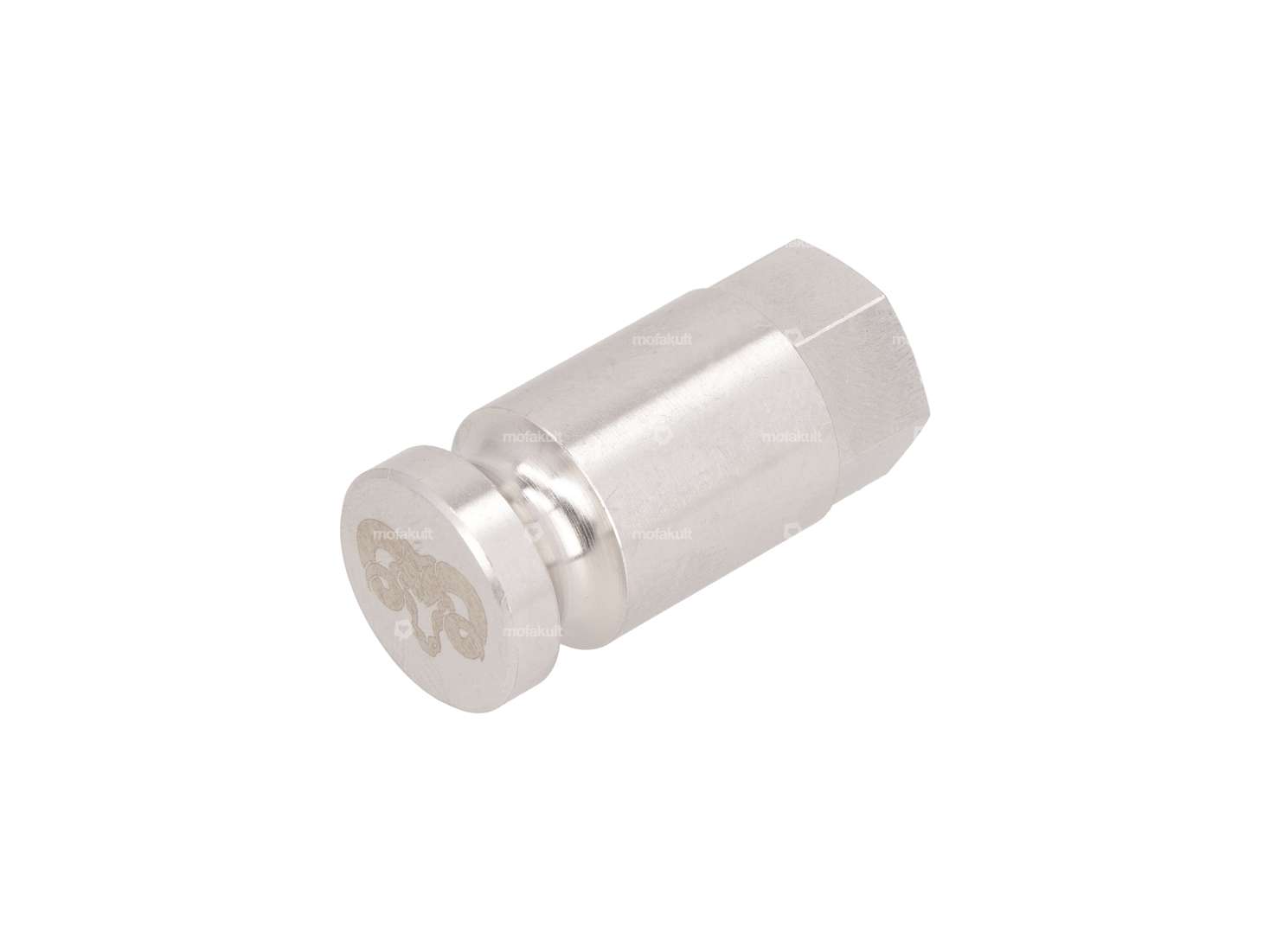 66HEROES Aufnahmezapfen M8 Nummernschildhalter seitlich Inox Carousel Image 1