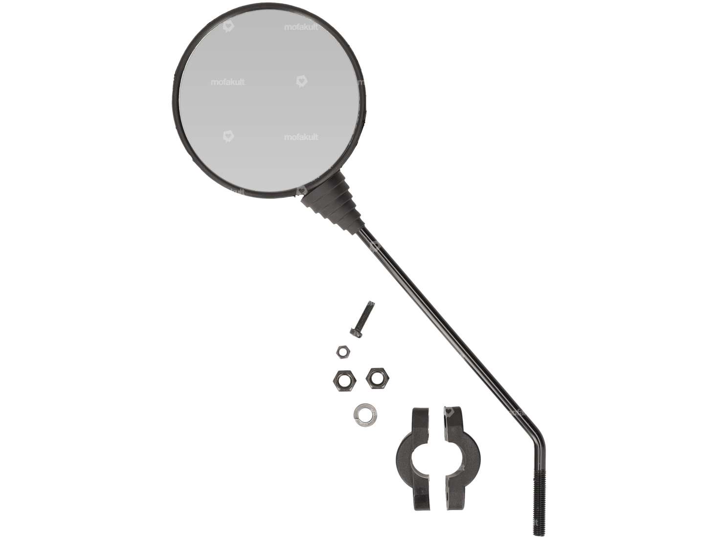 Spiegel rund schwarz Carousel Image 1