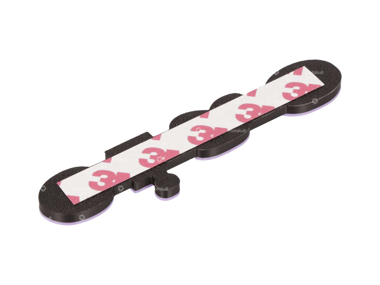 Emblem «ciao» Kunststoff 3D lila / schwarz Carousel Image 2