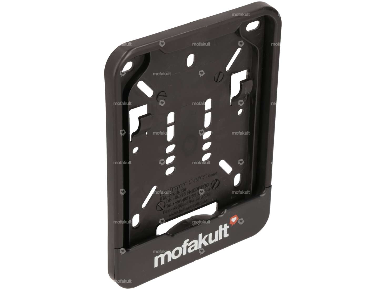 mk-Merch license plate holder "mofakult" plastic (DE version) Carousel Image 1