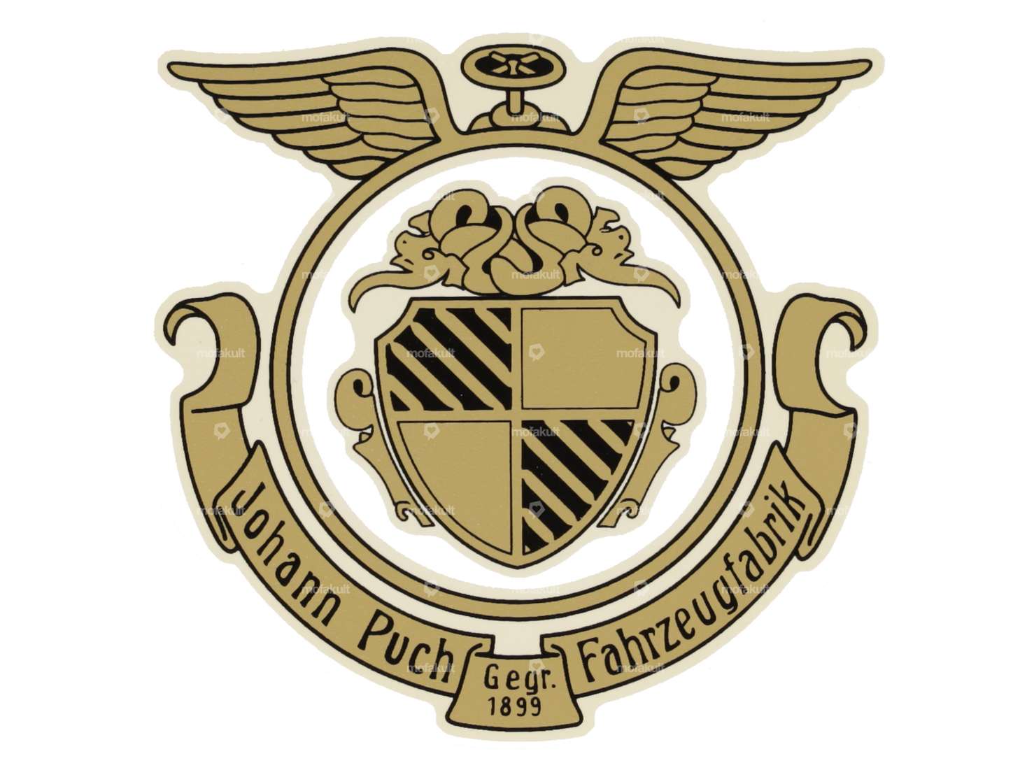 Puch X30 Chopper Wasserabziehbild «Johann Puch Fahrzeugfabrik» Carousel Image 1