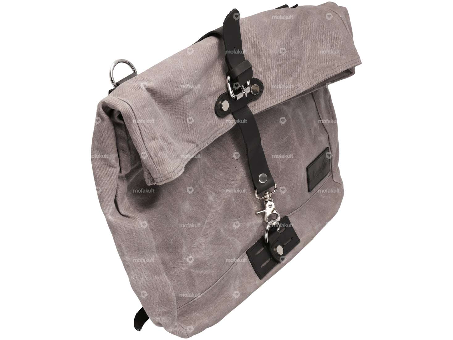 mk-Merch pannier bag "vintage" gray Carousel Image 1