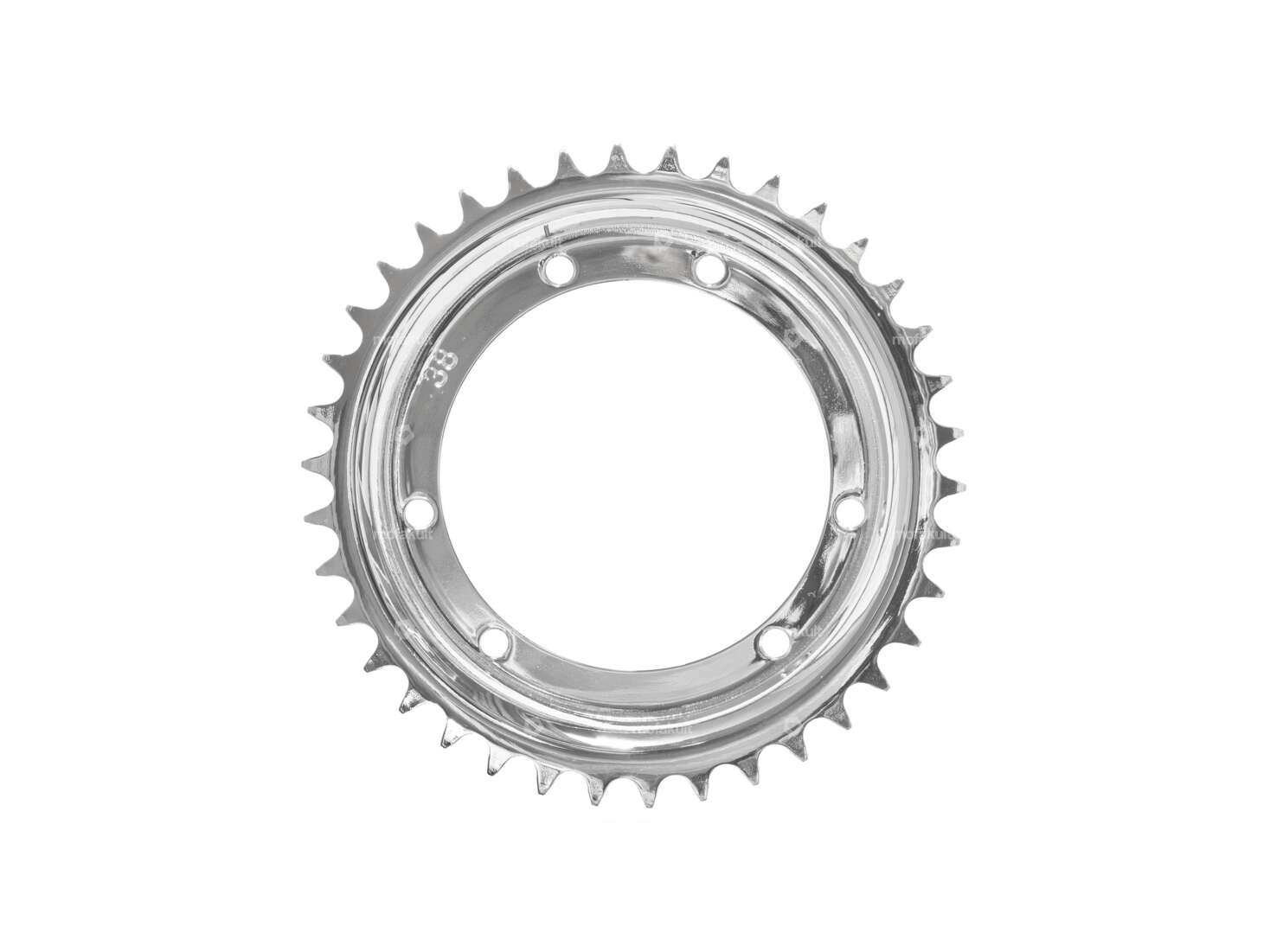 GPO sprocket 38 teeth chrome | Puch Maxi, X30 NG-2AH Carousel Image 1