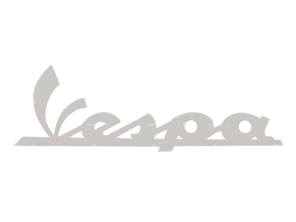Aufkleber Vespa weiss Carousel Image 1