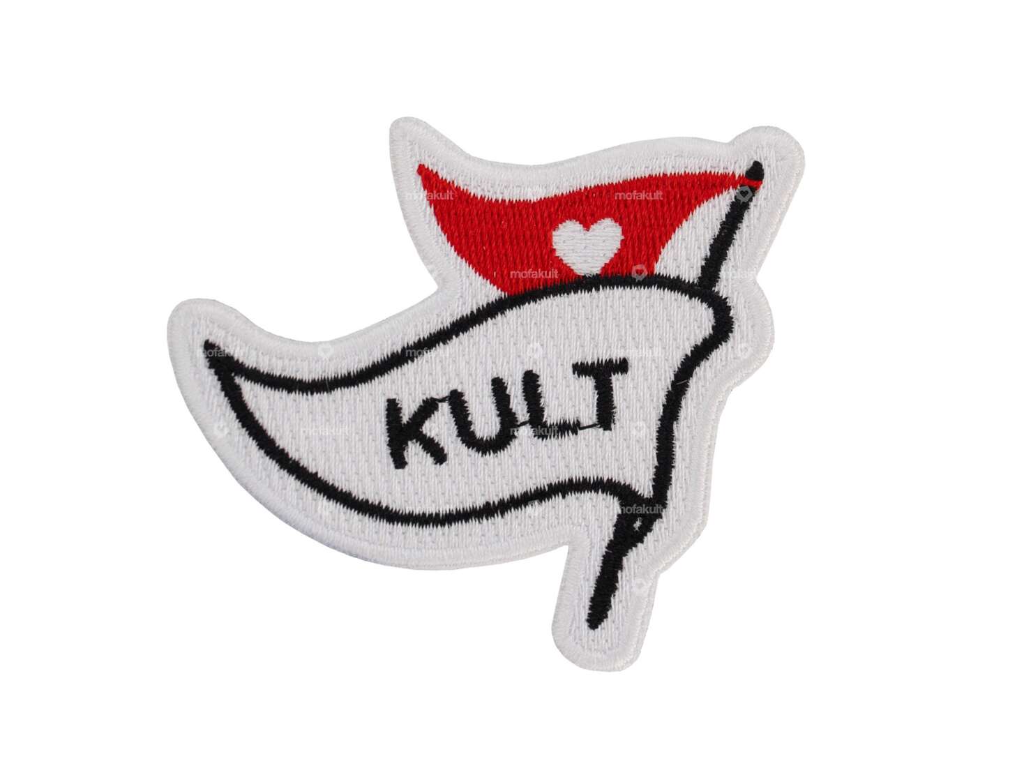 mk-Merch Aufnäher «Kult» 60 x 65 mm Carousel Image 1