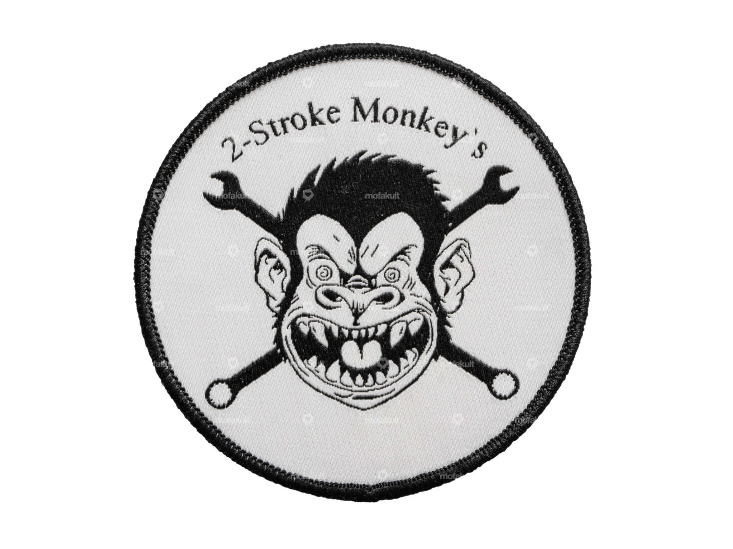 Gang Patch "2-Stroke Monkey's" Ø 80 mm Carousel Image 1