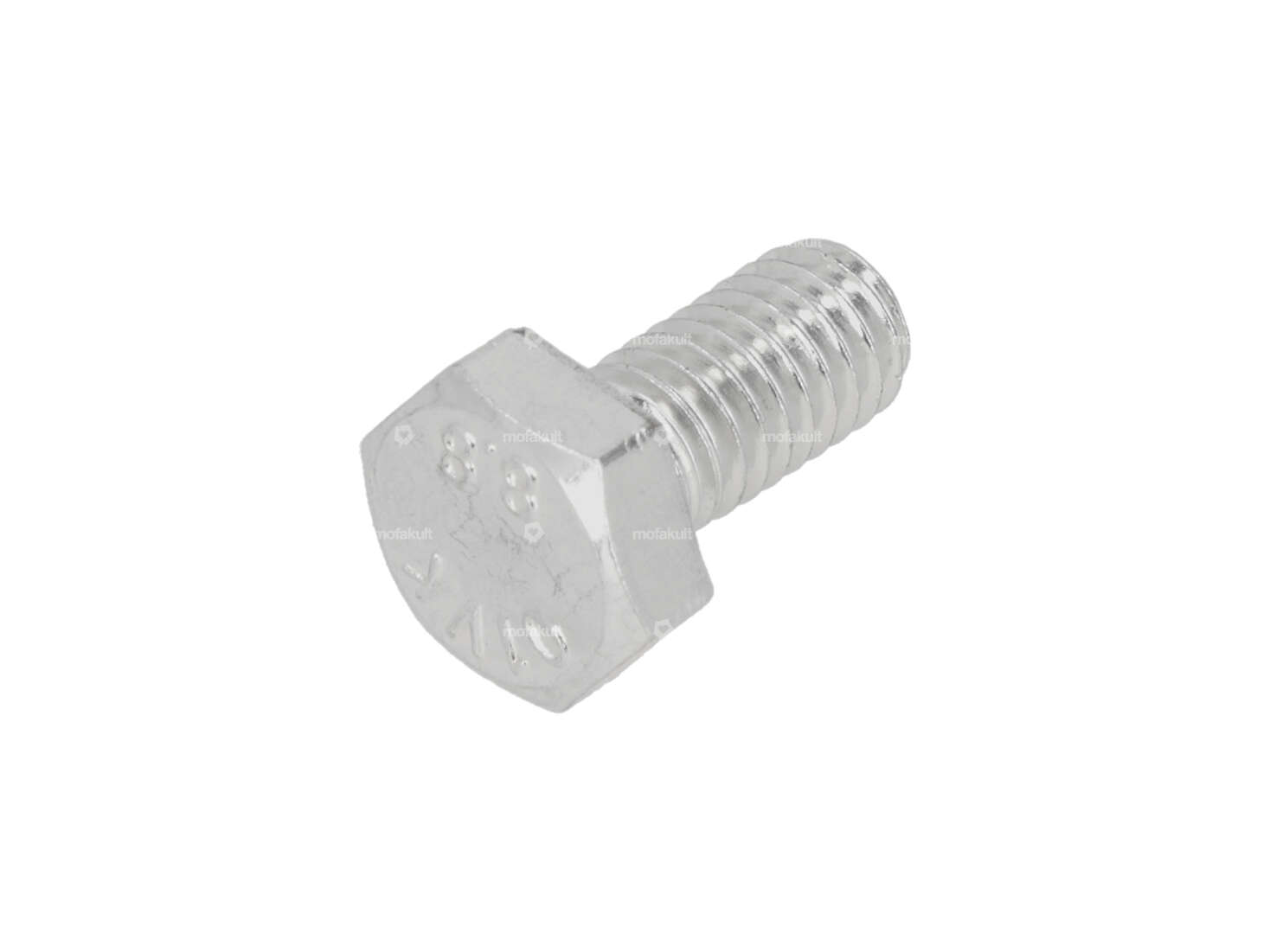 M6x12 hexagon head screw, galvanized Carousel Image 1
