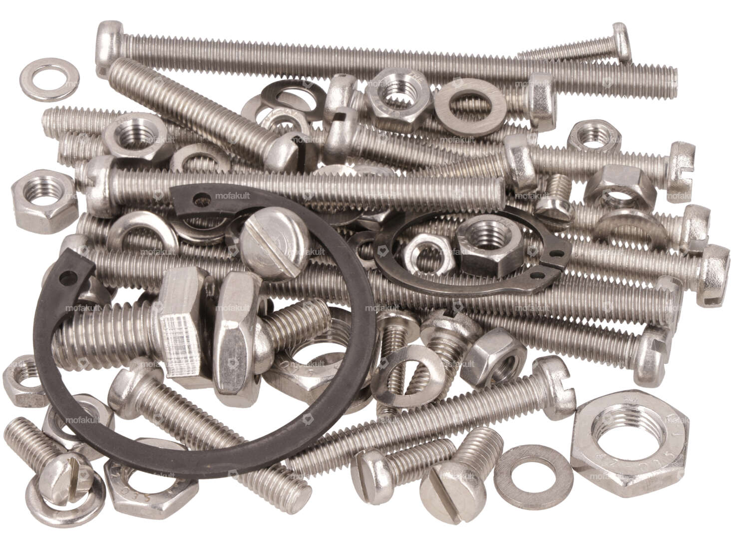 swiing® revival Schrauben-Set Motor Inox | Zündapp Belmondo (Typ 247) Carousel Image 1