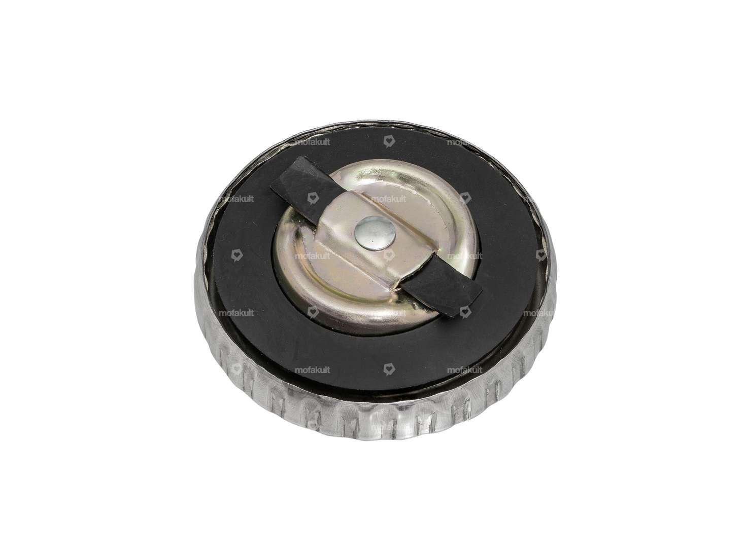 Tankdeckel «Puch» Bajonett 30 mm Chrom Carousel Image 2